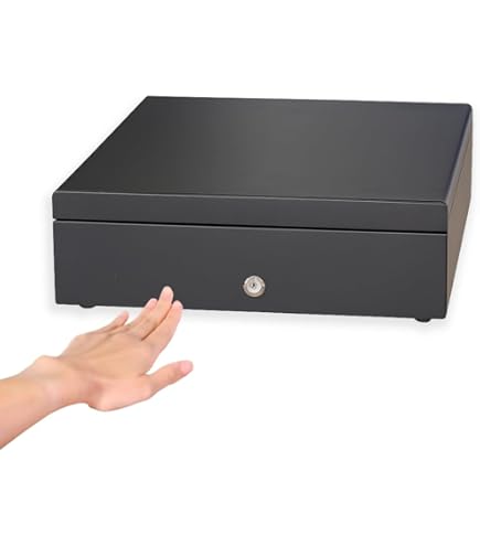 Amazon.co.jp: NUSRATS 手動式 キャッシュドロアー 小型 紙幣3種 硬貨6